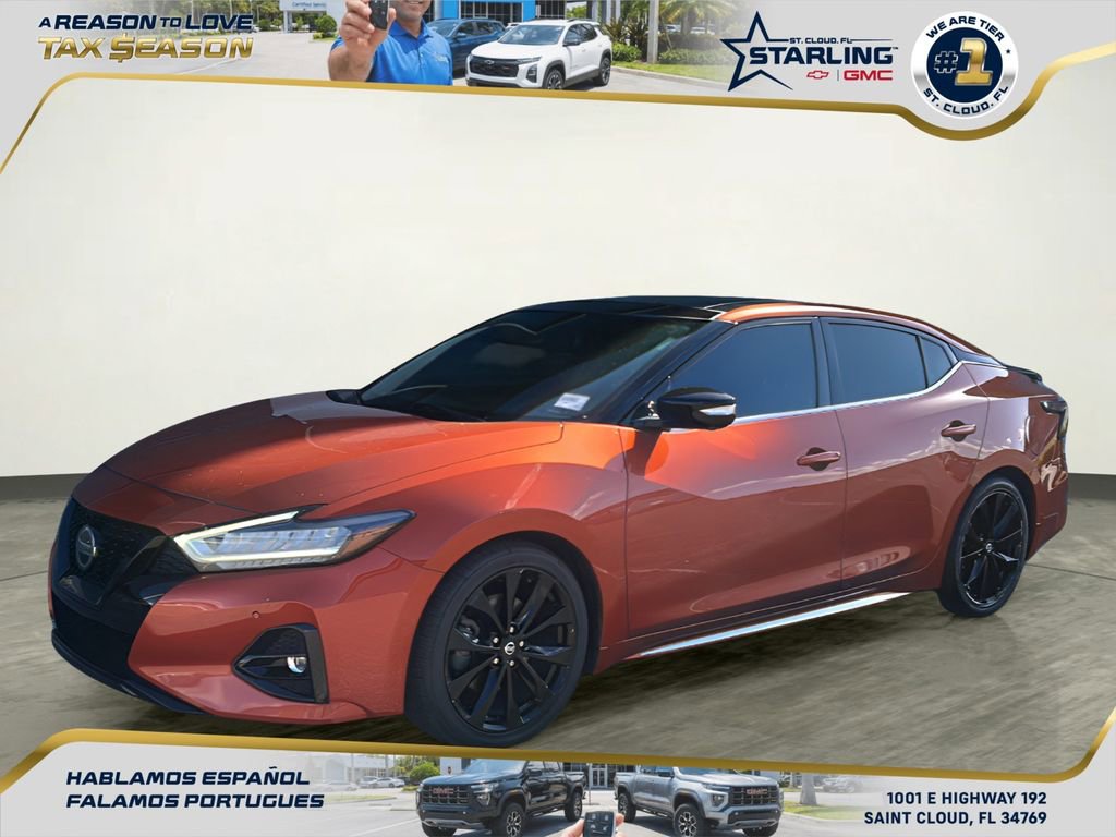 Used 2021 Nissan Maxima SR w/ Sport Mat Group image 2