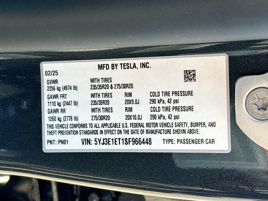 Used 2025 Tesla Model 3 Performance image 40