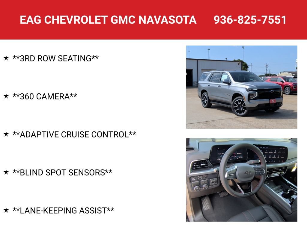 New 2026 Chevrolet Tahoe RST w/ Comfort Package RWD image 8