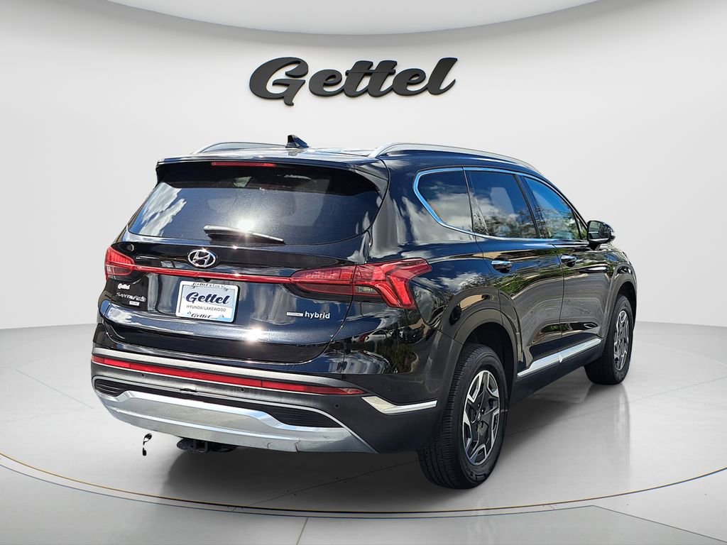 Used 2021 Hyundai Santa Fe Blue w/ Cargo Package image 12