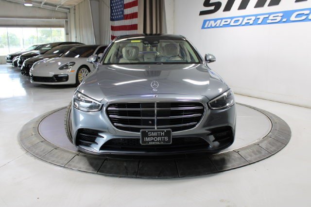 Used 2021 Mercedes-Benz S 580 4MATIC Sedan w/ AMG Line image 3