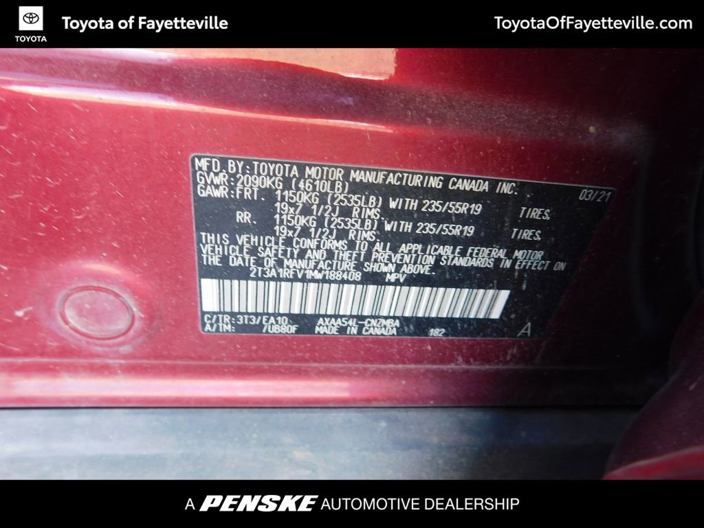 Used 2021 Toyota RAV4 XLE Premium image 8