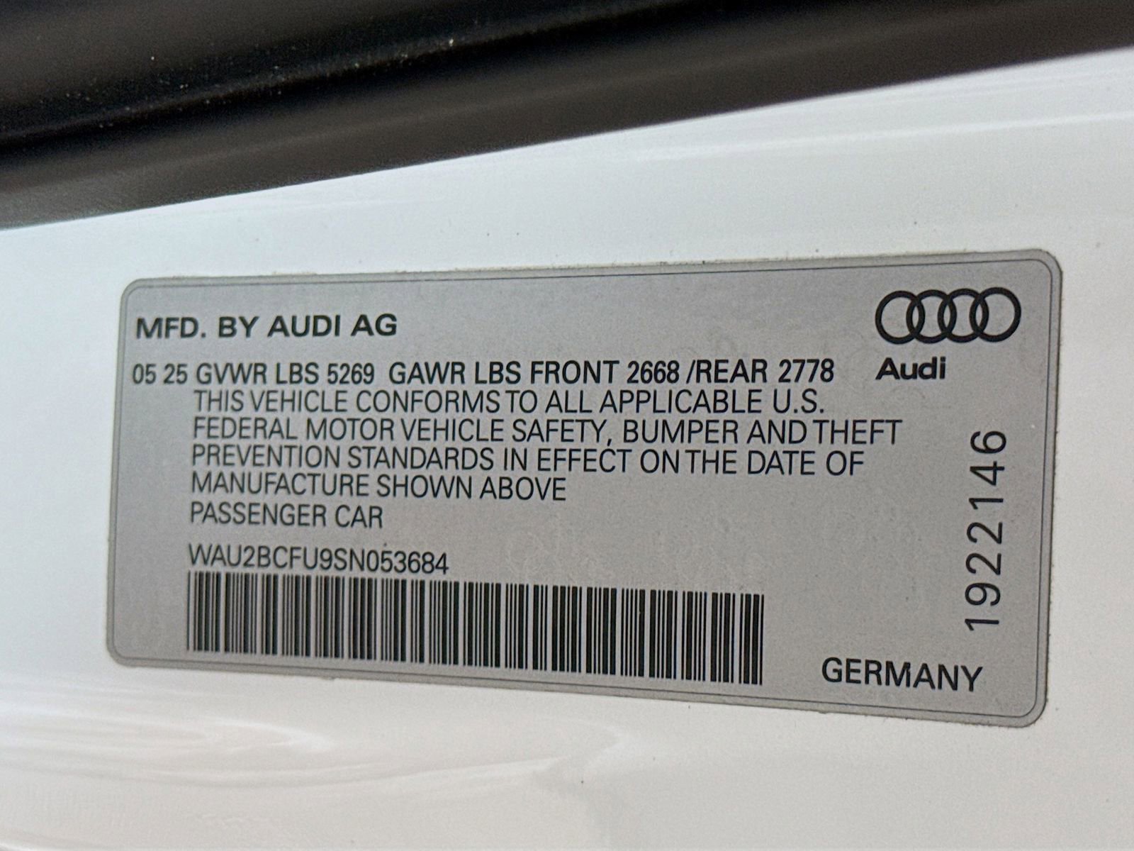 Certified 2025 Audi A5 2.0T Premium Plus w/ Premium Plus image 31