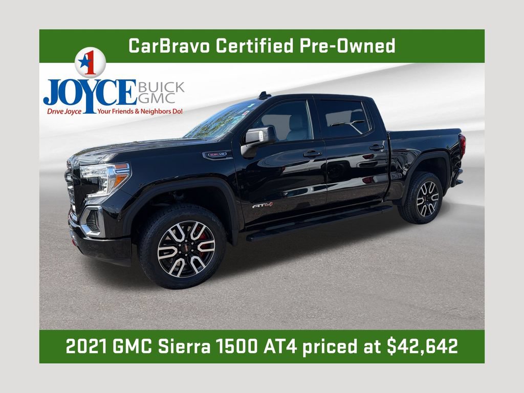 Certified 2021 GMC Sierra 1500 AT4
