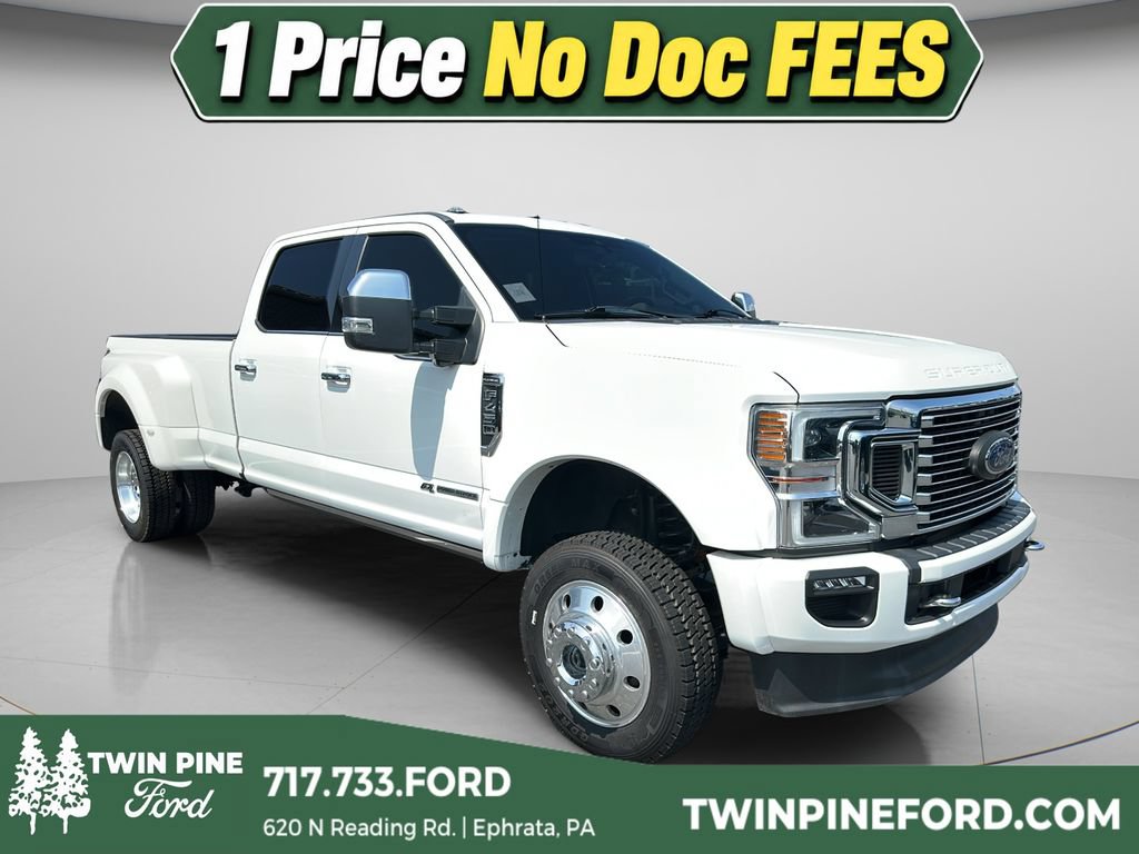 Used 2021 Ford F450 Platinum w/ FX4 Off-Road Package AWD/4WD image 1