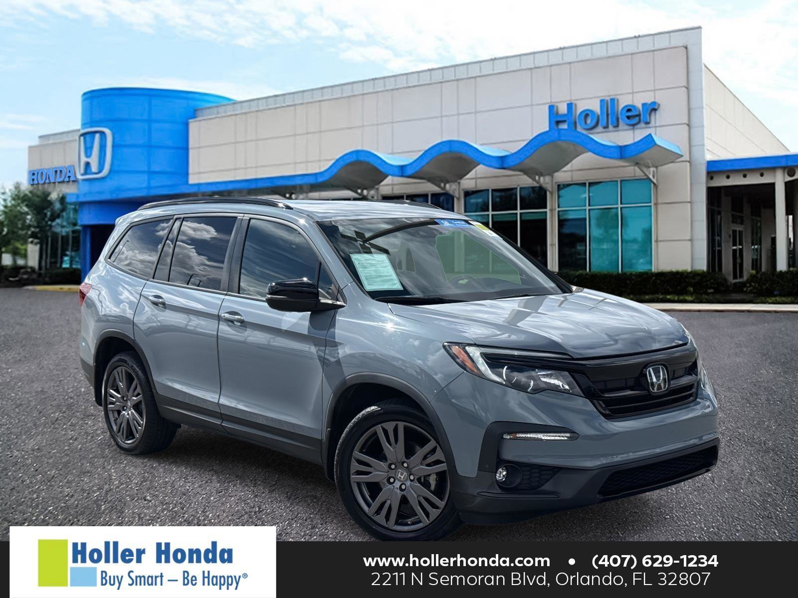 Certified 2022 Honda Pilot Sport