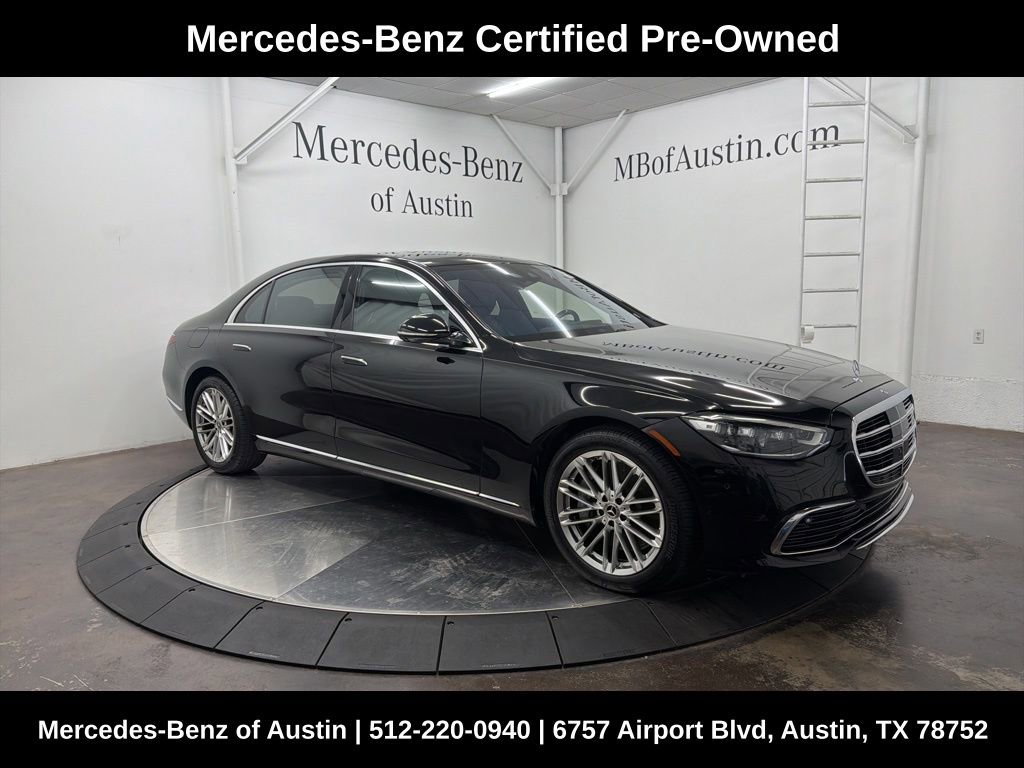 Certified 2021 Mercedes-Benz S 580 4MATIC Sedan