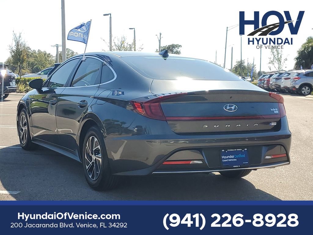 Certified 2023 Hyundai Sonata Blue w/ Cargo Package image 9
