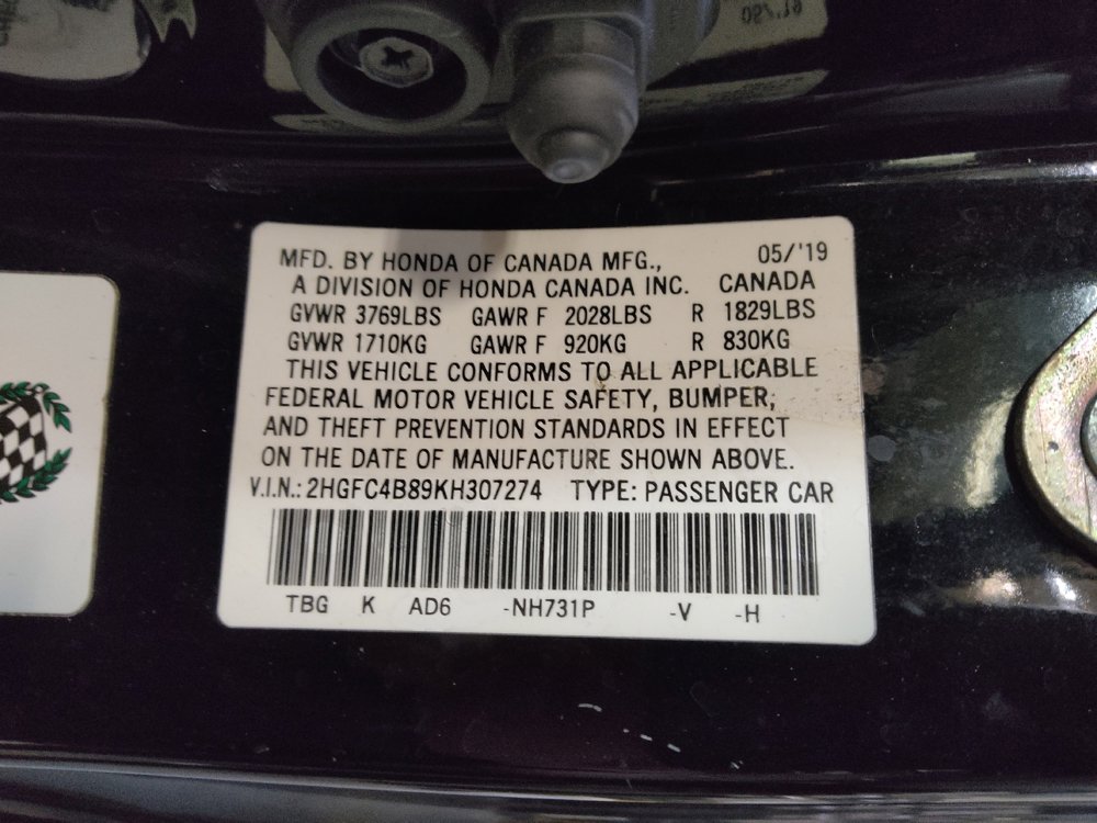 Used 2019 Honda Civic Sport image 33