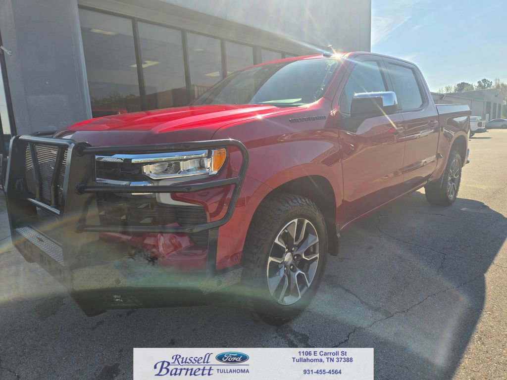 Used 2022 Chevrolet Silverado 1500 LT w/ LPO, Dark Essentials Package RWD image 1