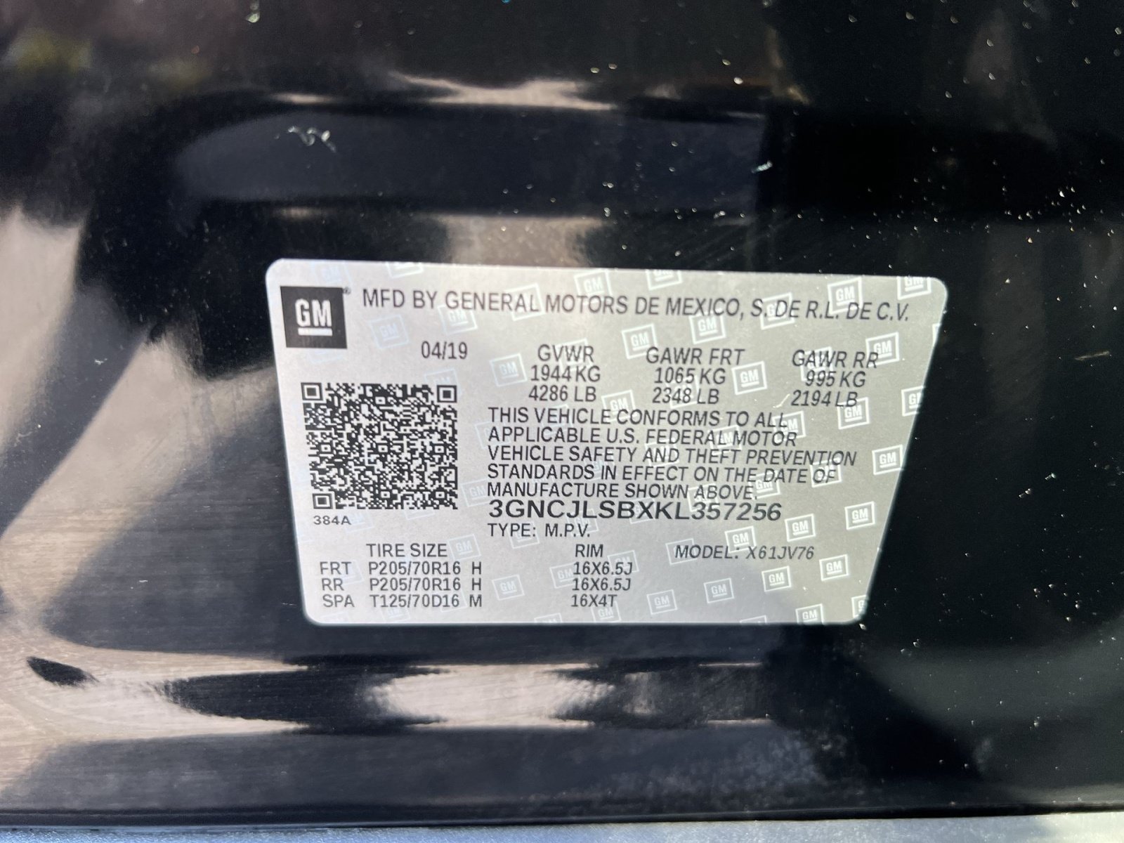 Used 2019 Chevrolet Trax LT w/ LT Convenience Package FWD image 27