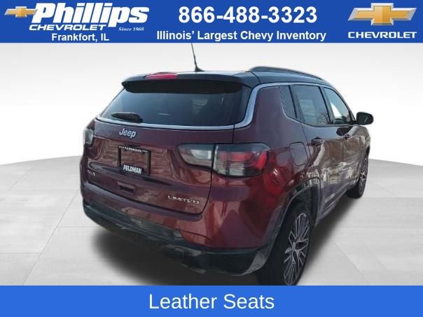 Used 2022 Jeep Compass Limited w/ Elite Group image 3