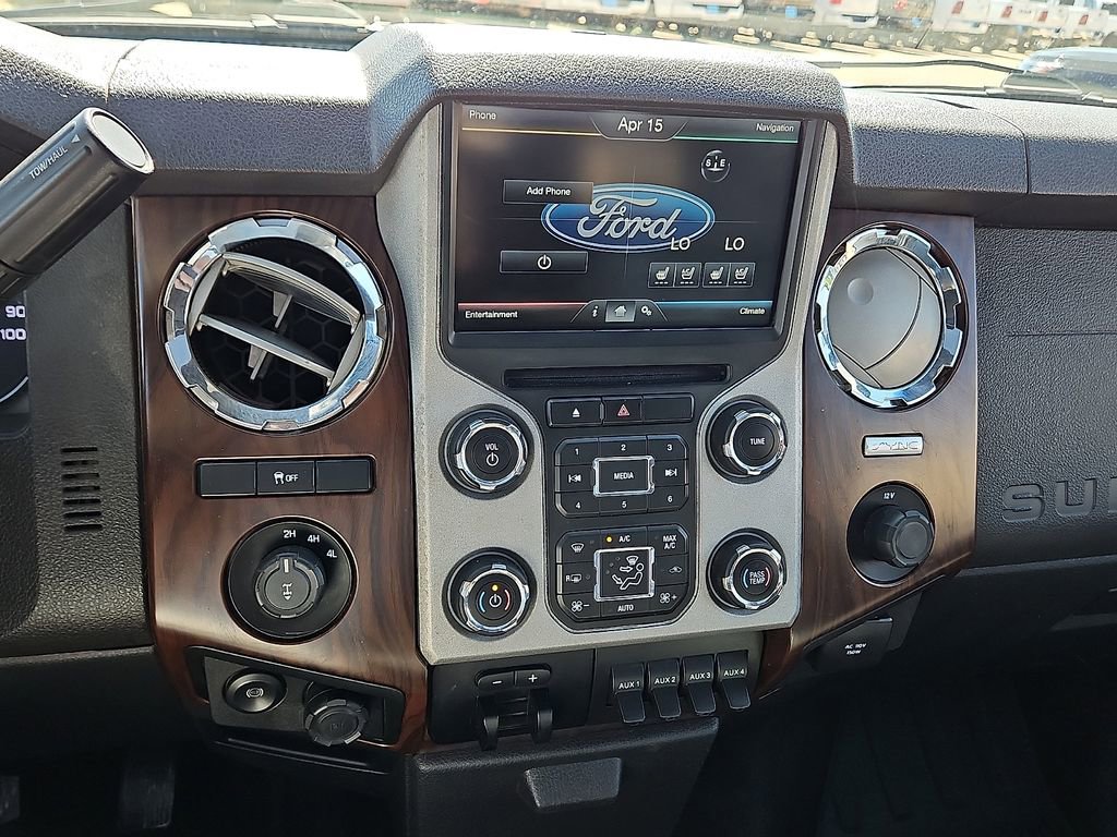 Used 2015 Ford F350 Lariat w/ Lariat Ultimate Package AWD/4WD image 16