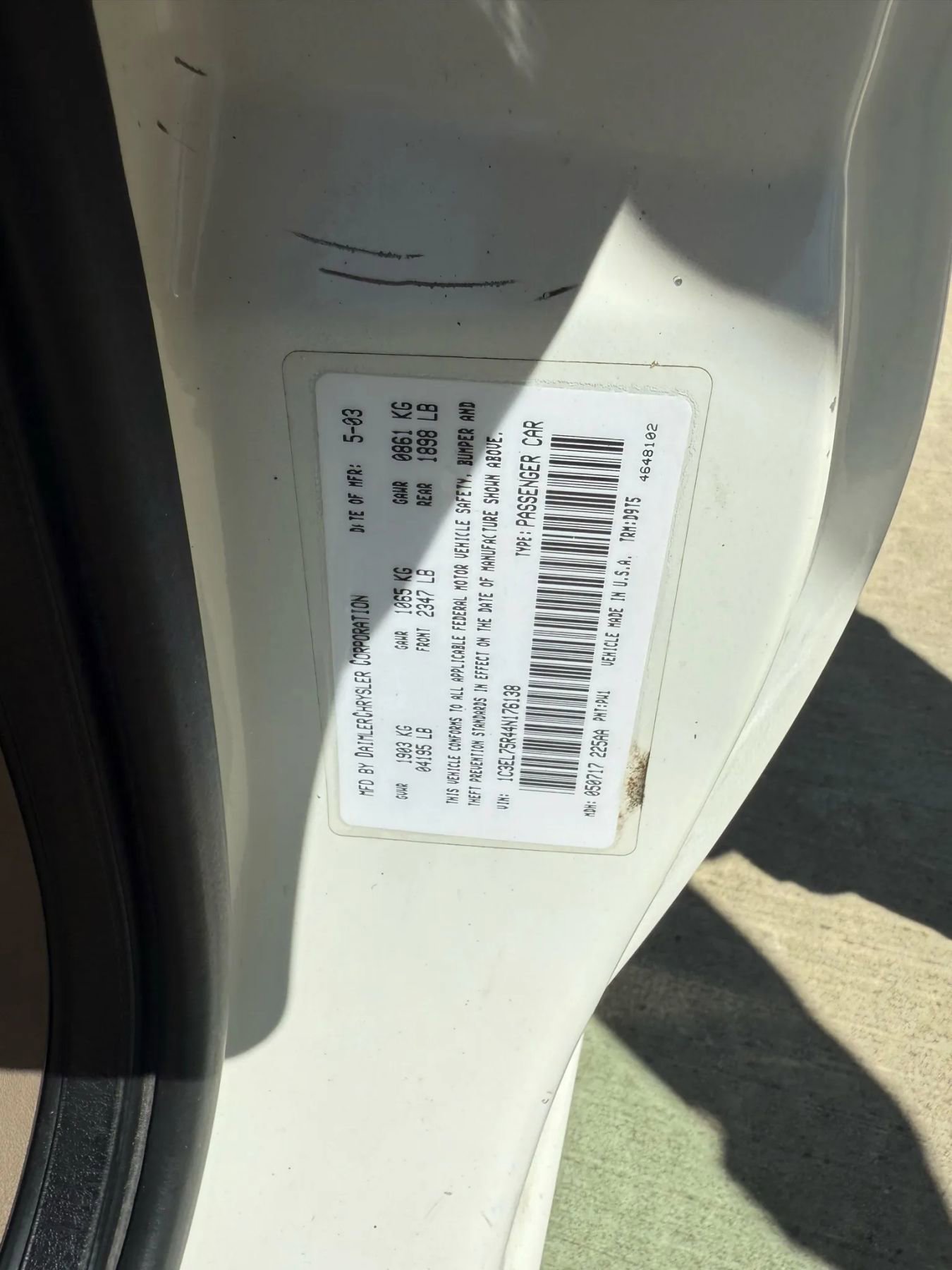 Used 2004 Chrysler Sebring GTC image 32