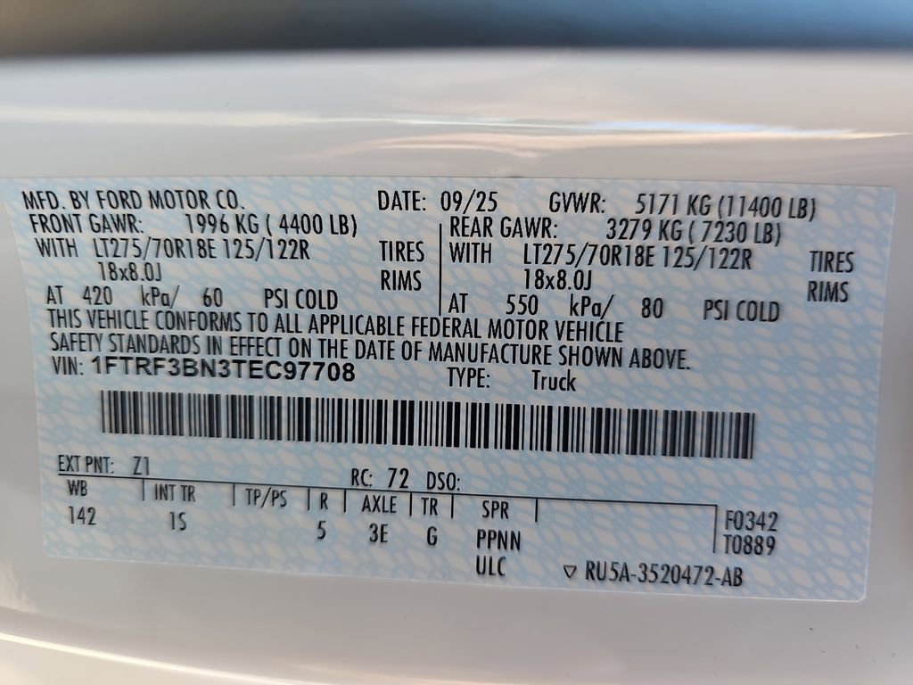 New 2026 Ford F350 XL w/ STX Appearance Package image 42