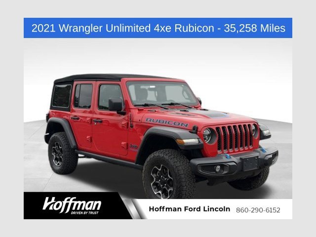 Used 2021 Jeep Wrangler Unlimited Rubicon 4xe w/ Cold Weather Group