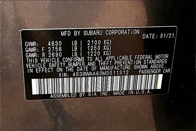 Used 2021 Subaru Legacy image 29