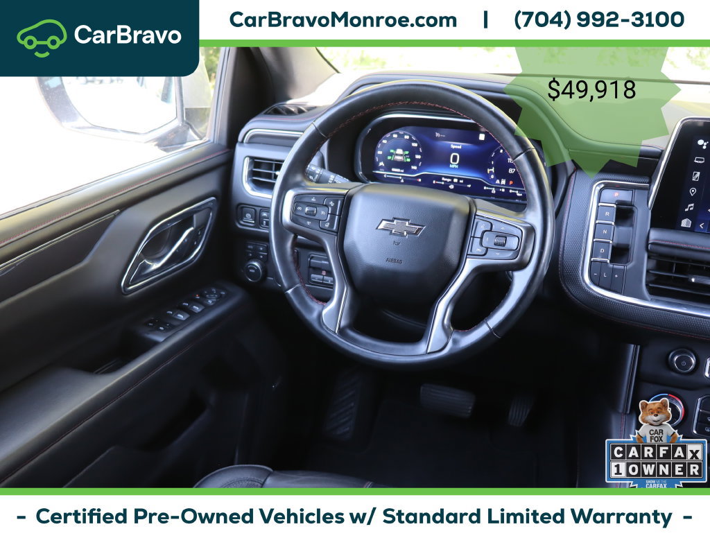Certified 2023 Chevrolet Tahoe RST w/ Luxury Package AWD/4WD image 21