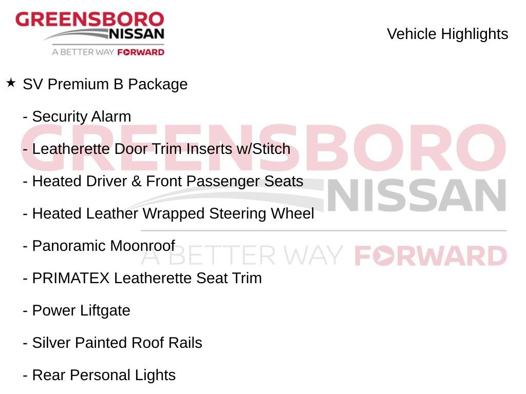Used 2023 Nissan Rogue SV w/ SV Premium B Package FWD image 9