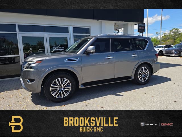Used 2024 Nissan Armada SL w/ Captain's Chairs Package RWD image 1