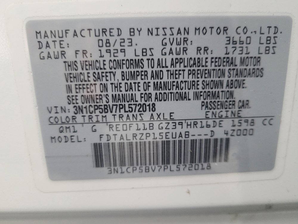 Used 2023 Nissan Kicks S FWD image 33