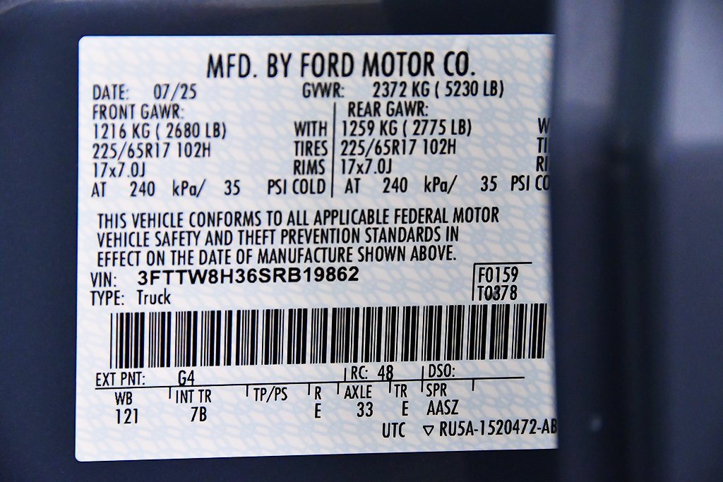 New 2025 Ford Maverick XLT w/ XLT Luxury Package image 14