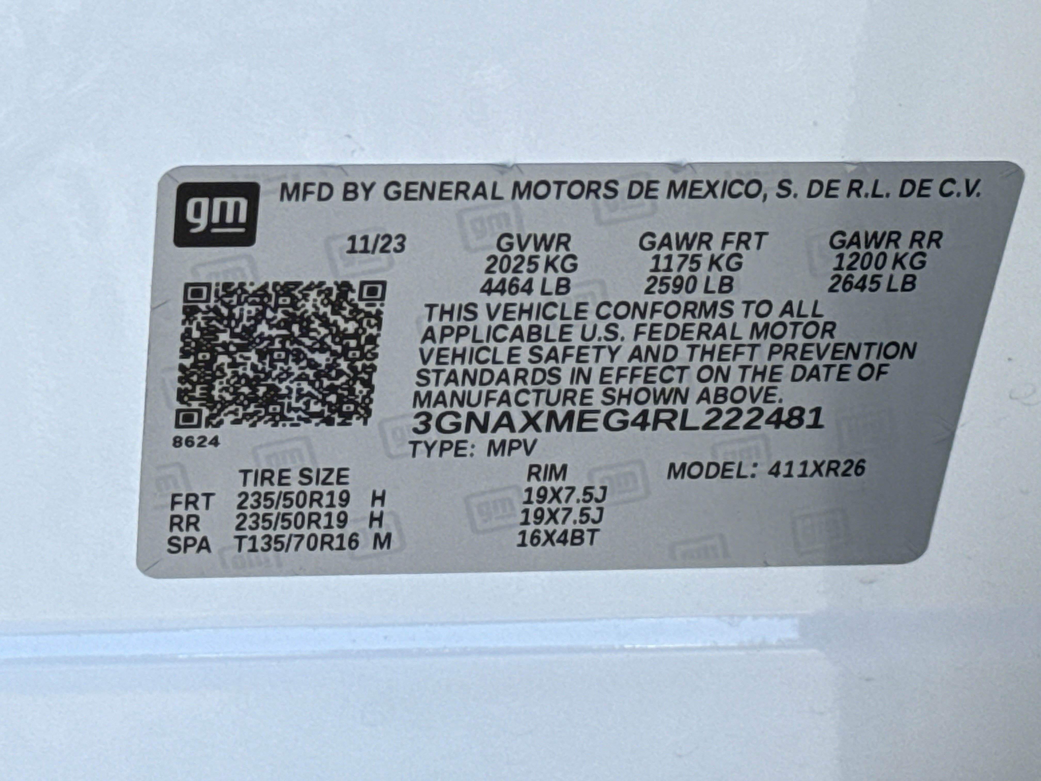 Certified 2024 Chevrolet Equinox RS w/ RS Leather Package image 33