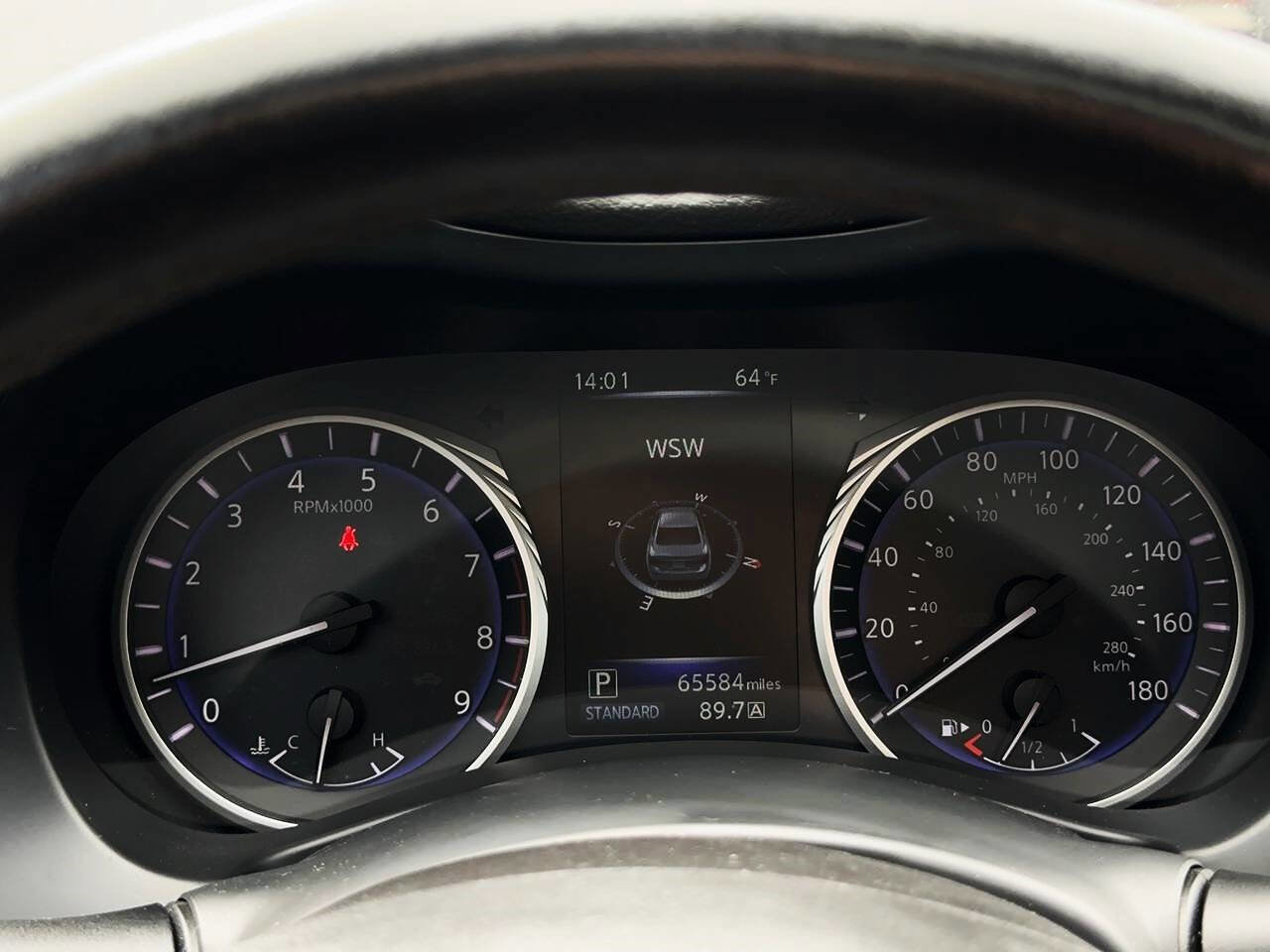 Used 2017 INFINITI Q50 Red Sport 400 image 33