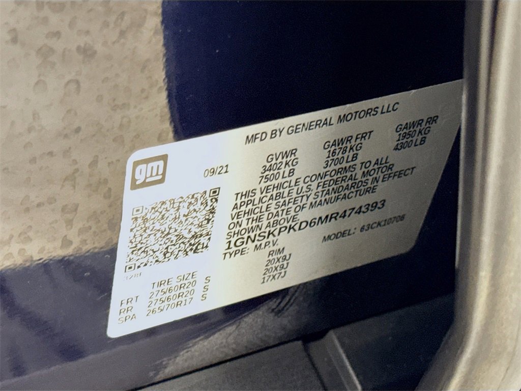 Used 2021 Chevrolet Tahoe Z71 image 31