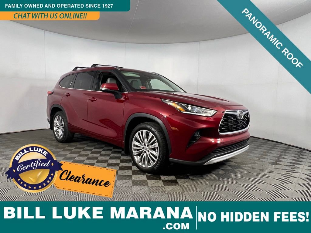 Used 2024 Toyota Highlander Platinum image 1