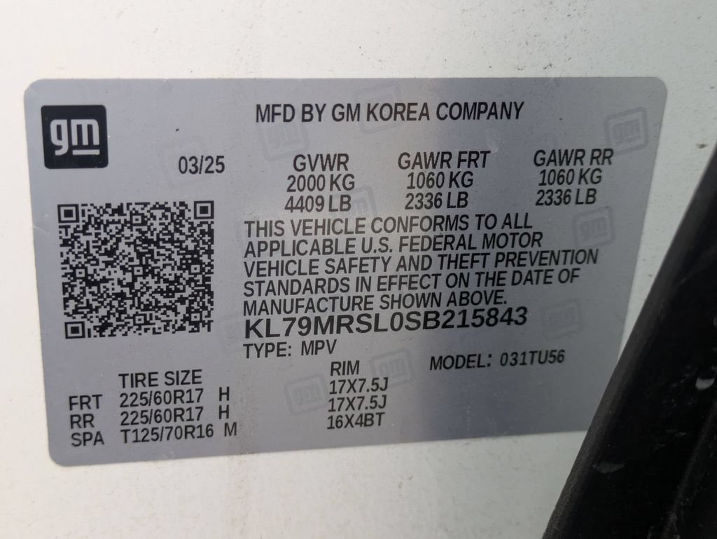 Used 2025 Chevrolet TrailBlazer LT AWD/4WD image 35