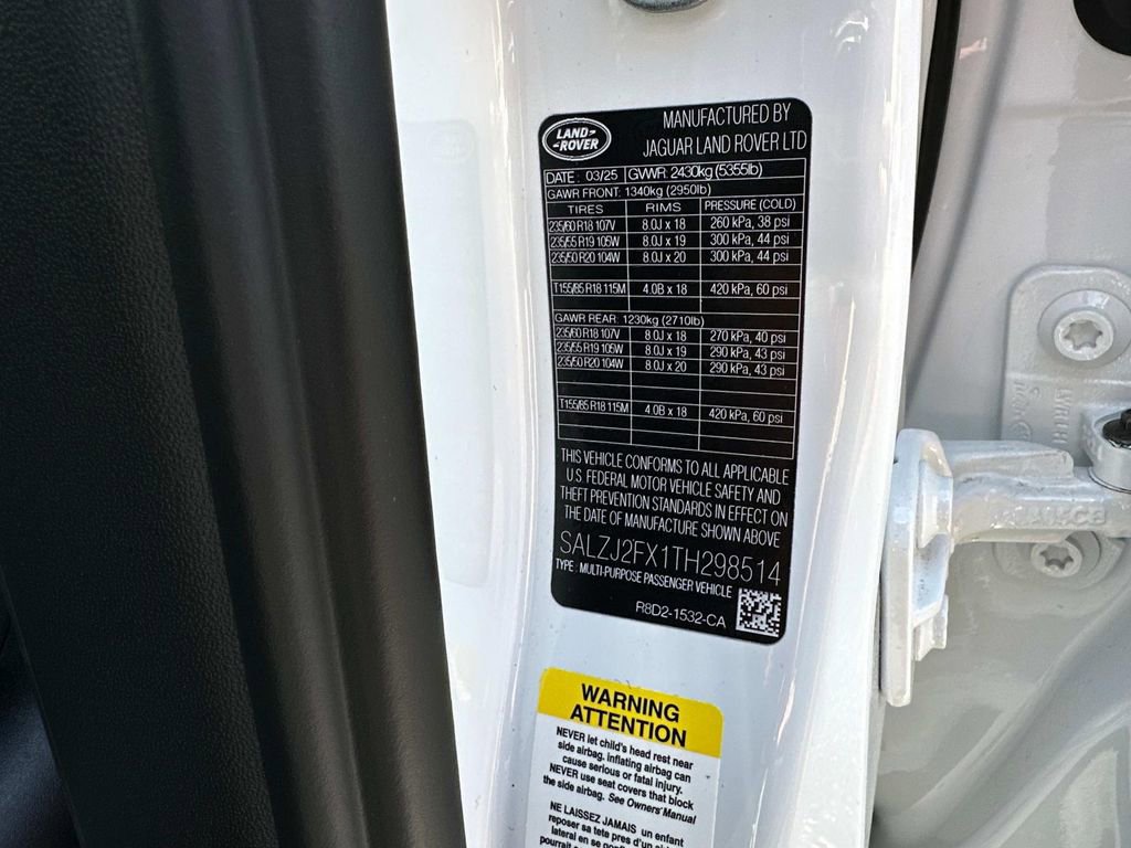 New 2026 Land Rover Range Rover Evoque S image 22