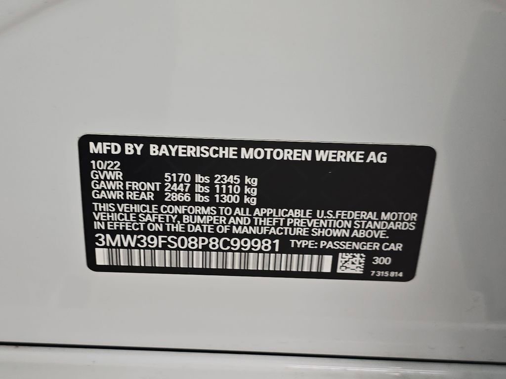 Certified 2023 BMW 330e xDrive w/ M Sport Package image 33