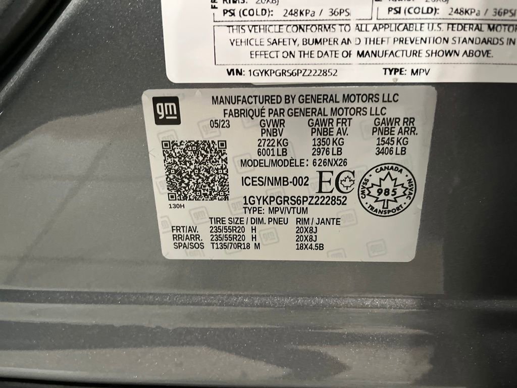 Used 2023 Cadillac XT6 Sport w/ LPO, Floor Liner Package image 33