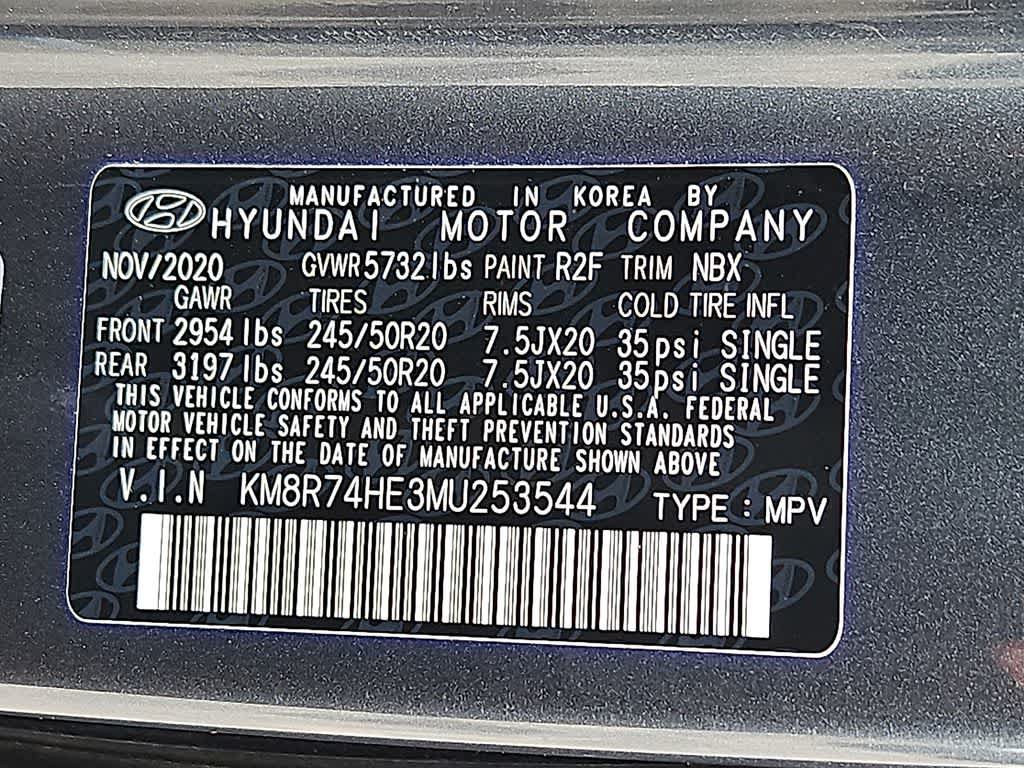 Used 2021 Hyundai Palisade Calligraphy w/ Cargo Package FWD image 30