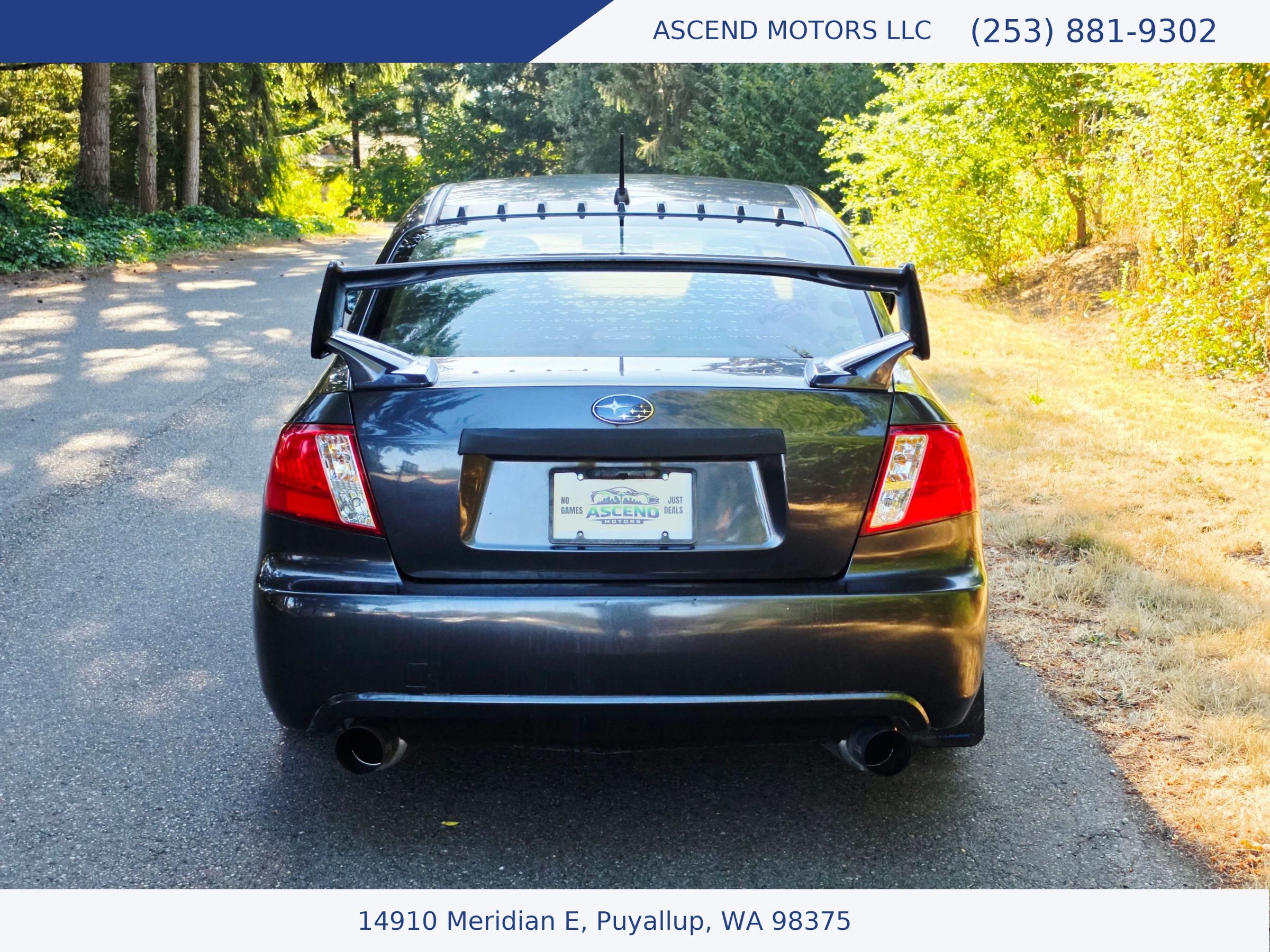 Used 2008 Subaru Impreza WRX Sedan AWD/4WD image 4