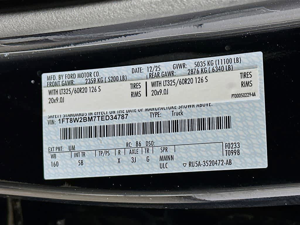 New 2026 Ford F250 Lariat w/ Black Appearance Package image 23