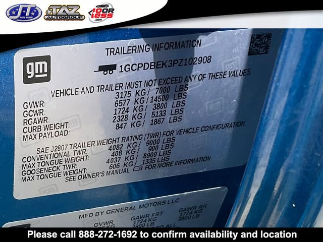 Used 2023 Chevrolet Silverado 1500 Custom image 22