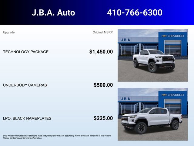 New 2026 Chevrolet Colorado ZR2 w/ Technology Package image 5