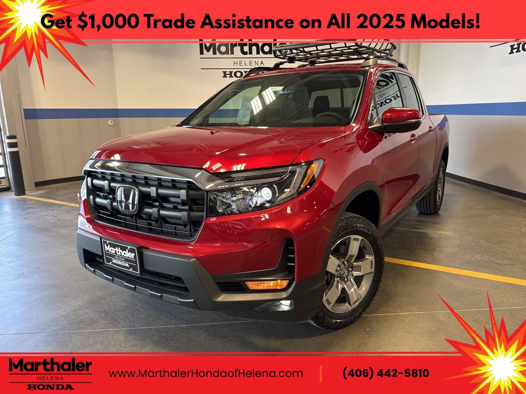 New 2025 Honda Ridgeline RTL