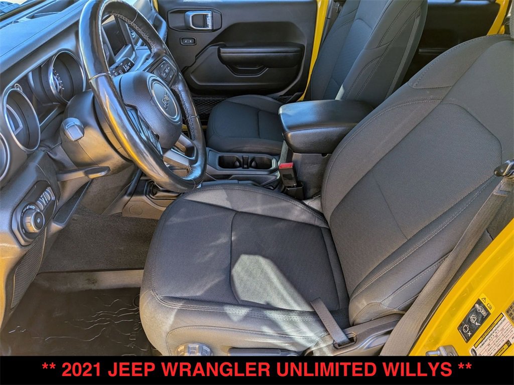 Used 2021 Jeep Wrangler Unlimited Willys image 2
