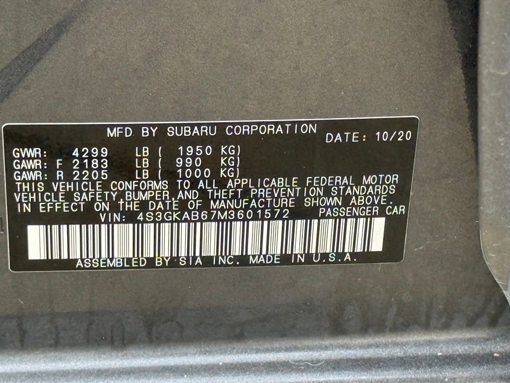 Used 2021 Subaru Impreza 2.0i image 26