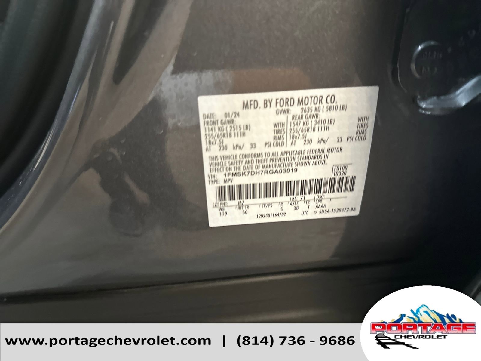 Used 2024 Ford Explorer XLT w/ Equipment Group 202A image 32