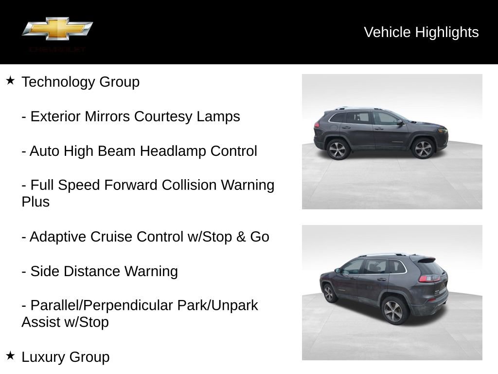 Used 2019 Jeep Cherokee Limited w/ Luxury Group image 16