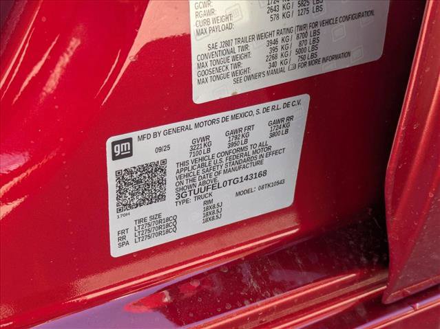 New 2026 GMC Sierra 1500 AT4X AWD/4WD image 20