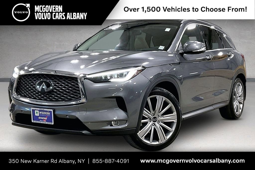 Used 2022 INFINITI QX50 Sensory w/ Cargo Package AWD/4WD image 1