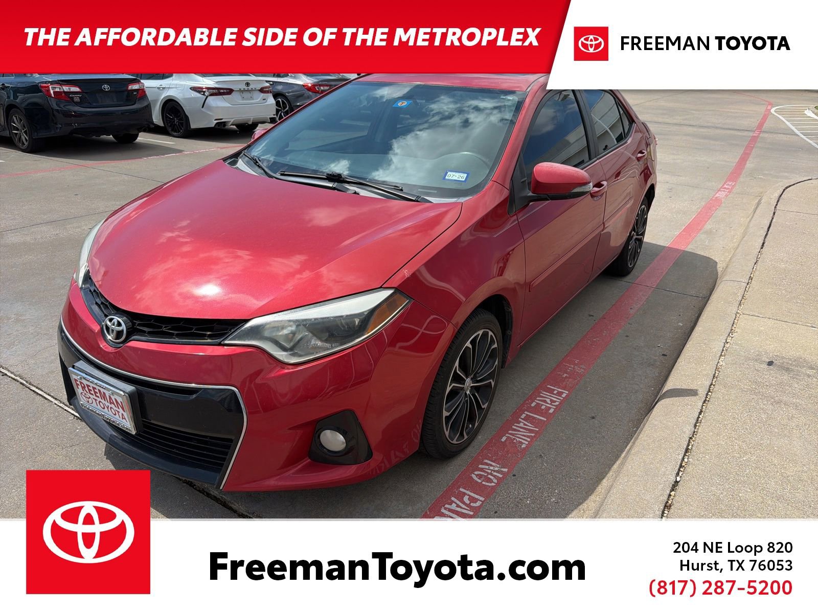 Used 2015 Toyota Corolla S w/ Driver Convenience Package