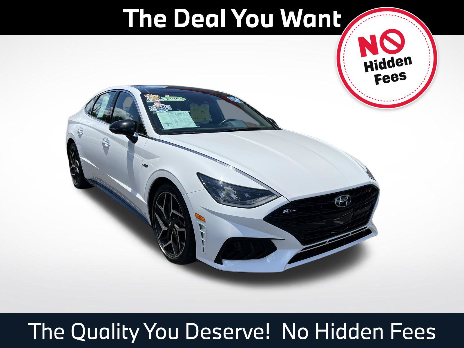 Used 2023 Hyundai Sonata N Line w/ Cargo Package FWD 360° Tour