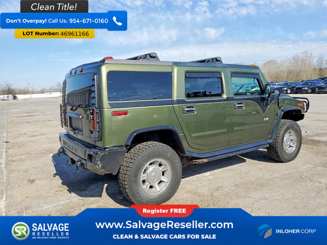Used 2003 HUMMER H2 w/ Preferred Equipment Group AWD/4WD image 4