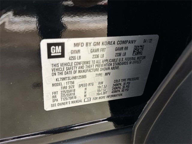 Used 2022 Chevrolet TrailBlazer RS w/ Sun and Liftgate Package image 31